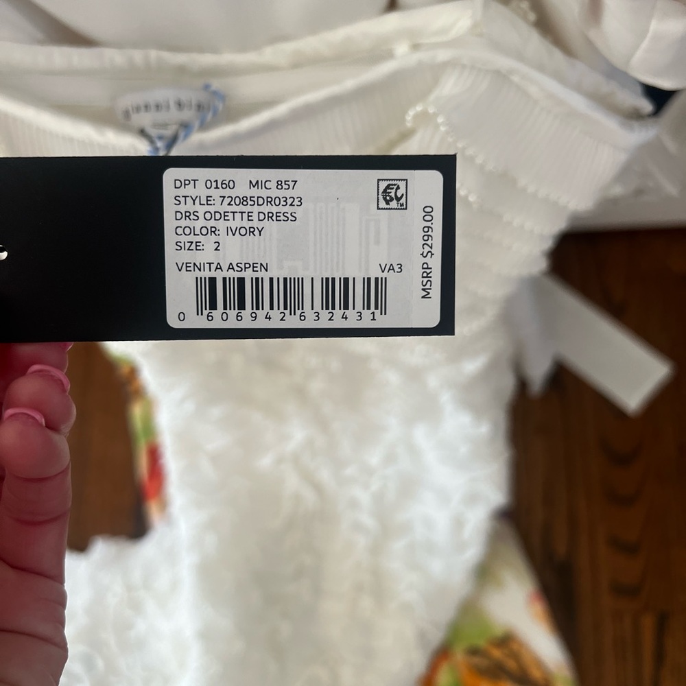 Gianni Binni X Venita Aspen Pearl midi dress, NEVER WORN! - Picture 5 of 6